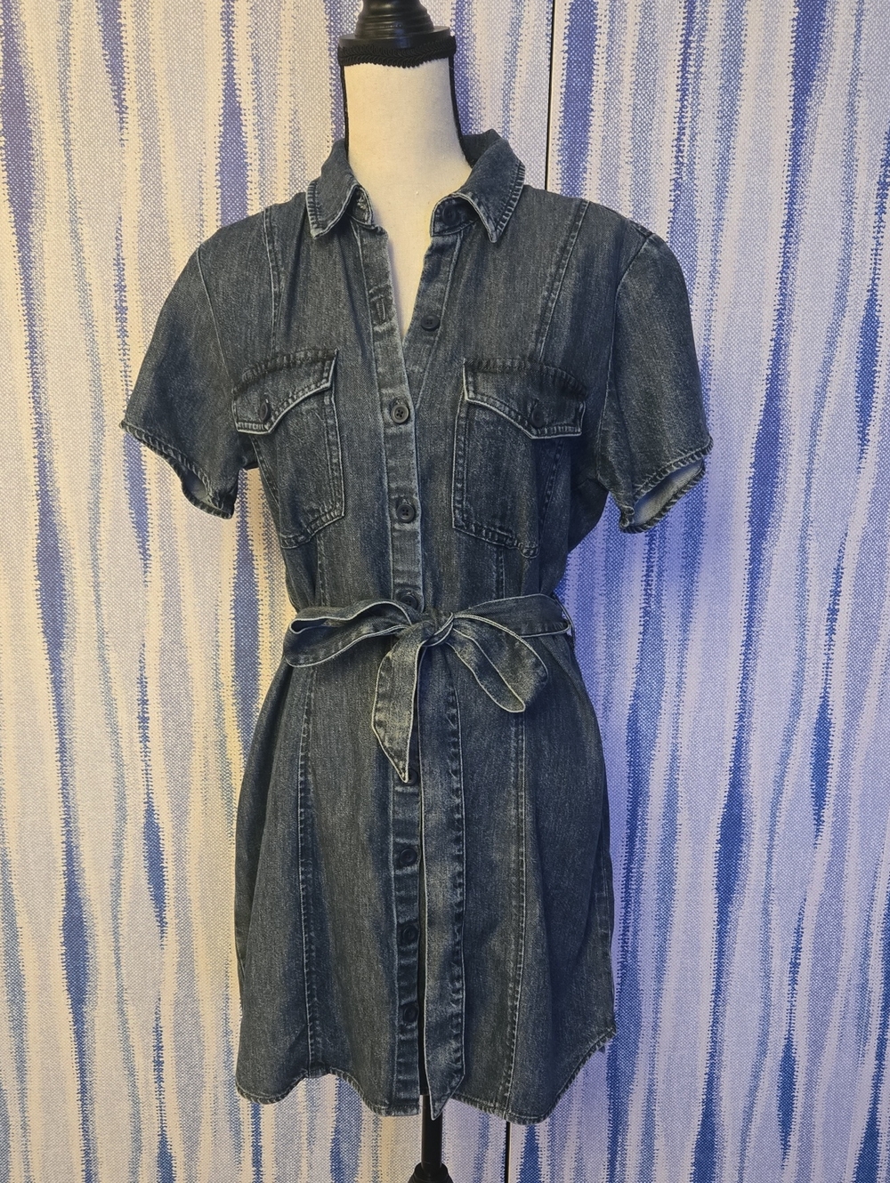 Bella Dahl Dark Blue Denim Shirt